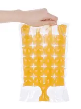 使い捨て冷却用袋【自封口・氷作り用・百香果型】