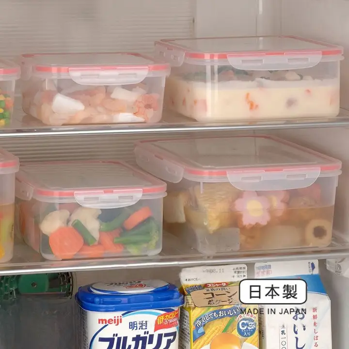 大容量の食品保存容器【防水・密封・冷蔵・電子レンジ対応】
