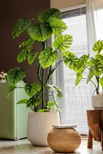 大型 モンステラ 室内用に適した 擬似植物 樹状 グリーン装飾