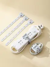 ケーブルクリップ ケーブルオーガナイザー シリコン 多機能 デスク 配線整理 充電ケーブル イヤホン 「FaSoLa」