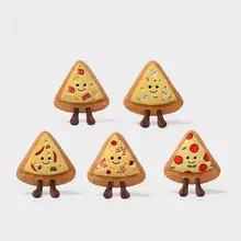ピザデザインのモコモコぬいぐるみ【抱き枕・安眠用・誕生日プレゼントに】