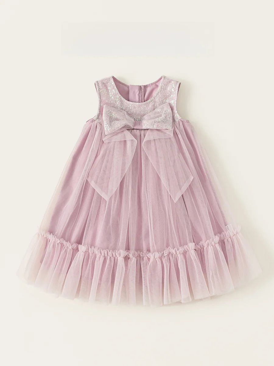 誕生日用の女の子向けプリンセスドレス：法式デザインの夏の衣装