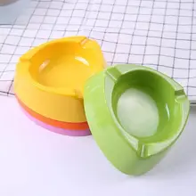 カラフルな球形フタ付き灰皿【欧風デザイン・おしゃれな収納】