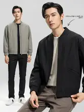 メンズ 短丈ボンバージャケット【カジュアル・秋用・野球襟・ストリートファッション】