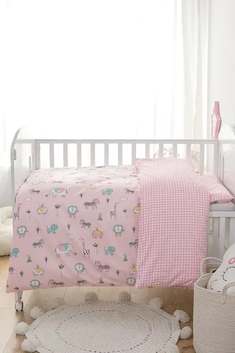 キャラクター柄 ベビー用掛けカバー【コットン・幼稚園用・個別対応】（セットアップ対応）