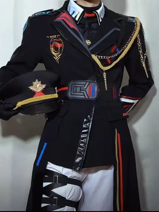 深空テーマのコスプレ衣装【艦隊士官スタイル・夏用・男女兼用】（セットアップ対応）