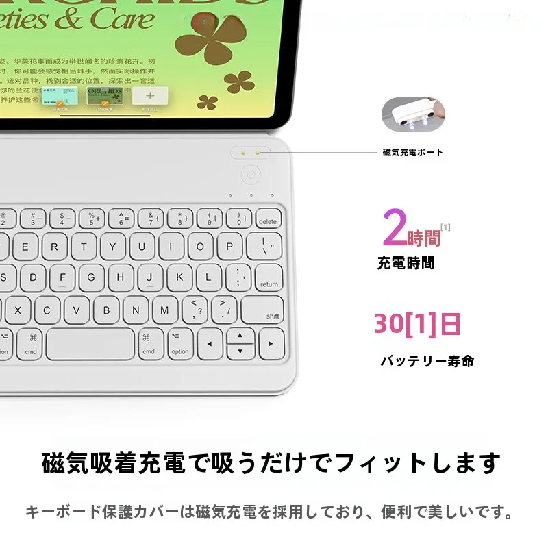 Balueus iPad mini 7対応保護ケースとマグネット式スマートキーボードの実用性解析