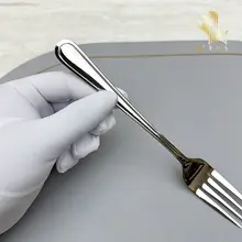 ステンレス製ロングハンドルフォーク【ステーキ・パスタ・サラダ・デザート用】