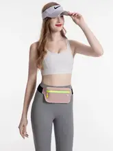 軽量で防水！ランニング用スマートフォンポーチ【男女兼用・隠れウエストベルト・フィットネス】