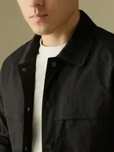 クラシックなコットンジャケット【秋冬用・通勤・ビジネス・カジュアル・レギュラーカラー】
