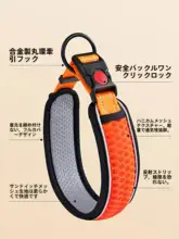 犬用首輪とリード【中型犬・小型犬用・調整可能】