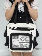 透明デザインの二次元バッジ斜め掛けバッグ【日常使い・女性向け】