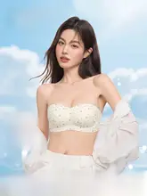 無痕ブラトップ【ノンストラップ・極上の柔らかさ・防滑・夏用】