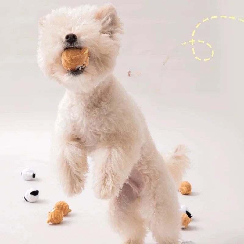 可愛い犬型ペット用噛むおもちゃ【発音機能付き・弾力ボール】とは？室内犬飼いに最適なデザインと実用性を解説
