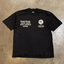 運動を決意した！ユニセックスオーバーサイズTシャツ【ラフな着心地・短袖・カジュアル】