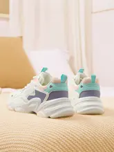 361° ショートパイルレザーの女性用スポーツシューズ【軽量・カジュアル・加絨・秋用】