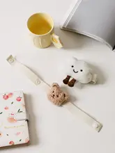かわいい雲デザインのカーテンバンド【ベア付き・装飾用・伸縮性】（セットアップ対応）