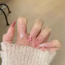 ピンクグラデーションのかわいいネイルケアツール【学生向け・優しい印象】（セットアップ対応）