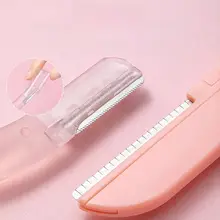 安全設計の眉毛用ハサミ【女性用・極上の柔らかさ】（セットアップ対応）