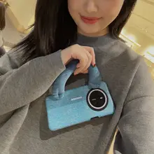EVENSHOW 手提型スマホケース【チェーン付き・Huawei Mate 70 Pro+/60対応・衝撃吸収・スタイリッシュデザイン】