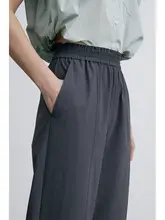 クールパンツ アウトドア シワなし ウエストゴム 軽量 スタイル 夏に最適