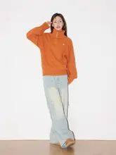 フィットヴィンテージウォッシュデニムパンツ【秋冬用・ストレートシルエット・作業着スタイル】