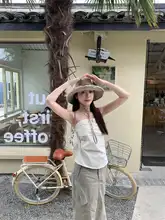 魅力的なド��レープのバストアップトップス【アメリカンヴィンテージ・夏用】とオープンスリットハイウエストスカート（セットアップ対応）