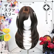 ロリータスタイル全頭タムウィッグ【自然なストレート・日常使い・インスタ映え】