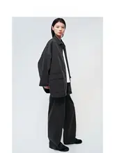 軽量な紙のような質感のデニムジャケット【クラシックデザイン・ルーズフィット・復古スタイル】