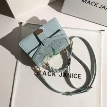 ショルダーバッグ レディース ミニバッグ スクエアバッグ チャイナテイスト 刺繍 花柄 パール 着回し「MackJanice」