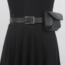シンプルなウエストバッグ【女性用・コンパクト・カードケース付き】