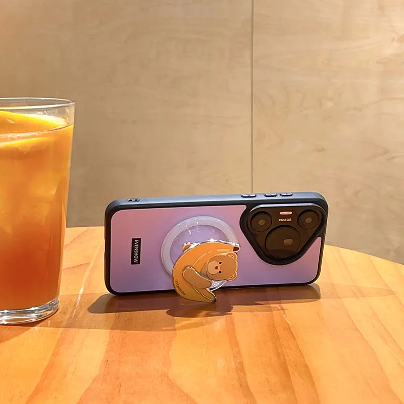 高端マグネット式スマートフォンスタンド：デスク周りに設置する安定性とデザインのバランス