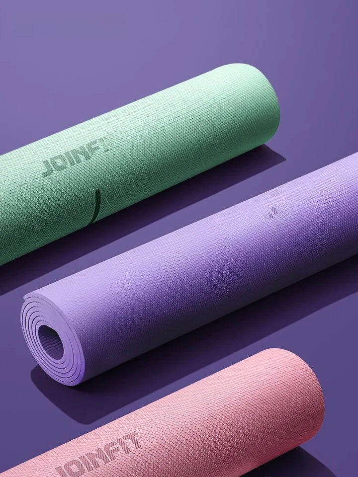 Joinfit TPE製 ヨガマット【幅広・厚手・長尺・滑り止め・フィットネス用・家庭用】