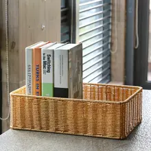 Kens デスク用収納バスケット【北欧デザイン・プラスチック製・多用途】