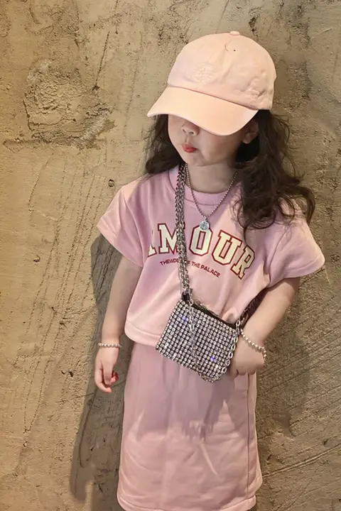 水晶デザインの子供用ショルダーバッグ【お出かけ用・プリンセス風・小物入れ】