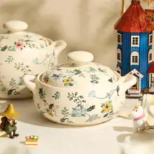 耐熱陶器製 土鍋スープポット【家用・調理用・ストーンポット】