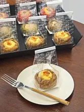 チョコレートマフィン用紙カップケーキ包装袋【自封タイプ】