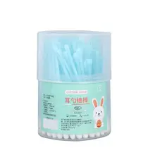 使い捨て綿棒【耳掃除・メイク落とし・消毒用・白色】