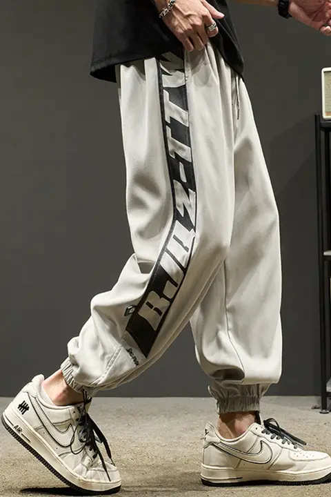 夏用 メンズゆったりテーパードパンツ【速乾・カジュアル・クールシルク】