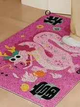 玄関マット   ドアマット PVCコイル 龍柄 カートゥーン 玄関用 「JOJO'S L. PD.bnepin.」