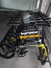 折りたたみ自転車用フレーム【ディスクブレーキ・二十インチ】