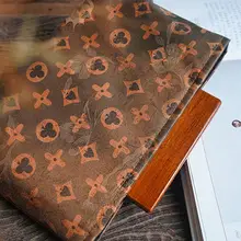 新中式 国風 文芸 香云纱 木製クリップ 金具付きスマホスリング用小型布バッグ【レディース・漢服に合う・シンプルなデザイン】
