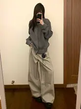 高身長対応 千鳥格子柄 ワイドパンツ【サスペンダー付き・フィット・カジュアル】（セットアップ対応）