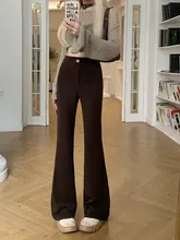 優雅なドレープ感の高腰テーパードパンツ【レディース・秋用・細身・カジュアル】