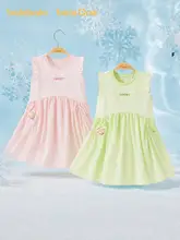 可愛いプリンセスワンピース【女の子用・夏用・コットン】