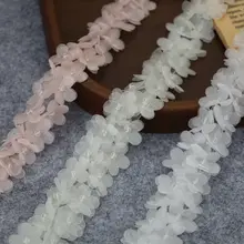 クリスタルビーズ 立体フラワー レース DIY素材 ハンドメイド 服飾雑貨 ヘアアクセサリー 衣装デコ