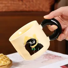 蓋付きマグカップ 陶器 キャラクター かわいい ギフト プレゼント おしゃれ「JOJO'S L. PD.rare.」