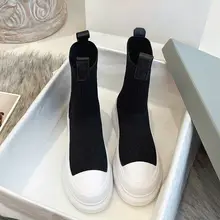 高デザインのハイカットスニーカー【通気性・厚底・インヒール・ブラック】