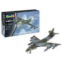Hawker Hunter FGA.9 模型飛行機【組み立て式・一四四分の一スケール】