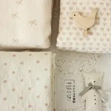 無漂染のコットン生地【ベビー用衣類・寝具向け・手作り素材】